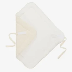 Jamiks Ivory Bouclé Fleece Bear Nest (64cm)