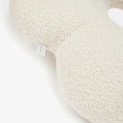 Jamiks Ivory Bouclé Flower Pillow (45cm) Outlet