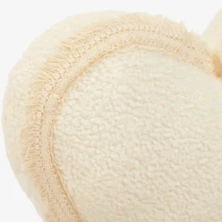 Jamiks Ivory Bouclé Heart Pillow (48cm) Sale