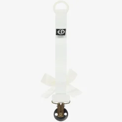 Elodie Ivory Bow Dummy Clip New