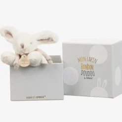 Doudou et Compagnie Ivory Bunny Baby Soft Toy (16cm) Online