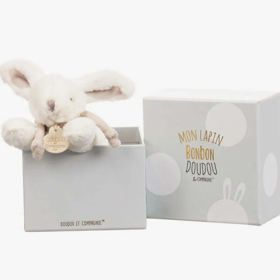 Doudou et Compagnie Ivory Bunny Baby Soft Toy (16cm) Online
