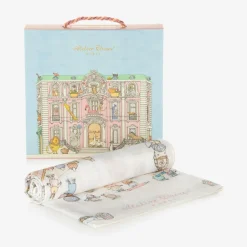 Atelier Choux Paris Ivory Cake Organic Cotton Swaddle (99cm) Discount