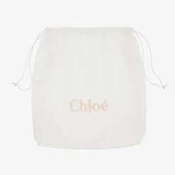 Chloé Ivory Canvas Changing Backpack (35cm) Clearance
