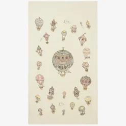 Atelier Choux Paris Ivory Cashmere Blanket (120cm) Hot