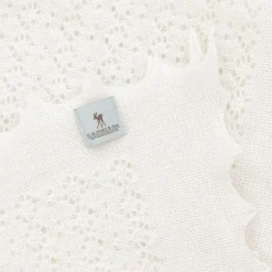 G.H.Hurt amp; Son Ivory Cashmere Shawl (122cm) Best
