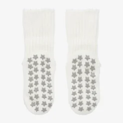Falke Ivory Cotton Baby Slipper Socks Clearance