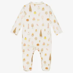 Atelier Choux Paris Ivory Cotton Babysuit Gift Set Best