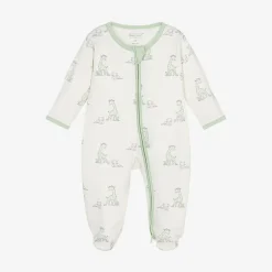 Kissy Love Ivory Cotton Giraffe Happiness Babygrow Best