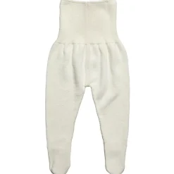 Minutus Ivory Cotton Knit Baby Trousers Sale