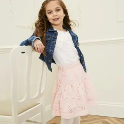 Country Kids Ivory Cotton Knitted Tights Best