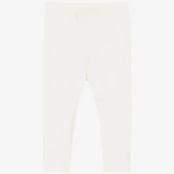 Bonpoint Ivory Cotton Leggings