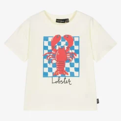 Rock Your Baby Ivory Cotton Lobster T-Shirt Online
