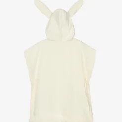 Elodie Ivory Cotton Poncho Towel Hot