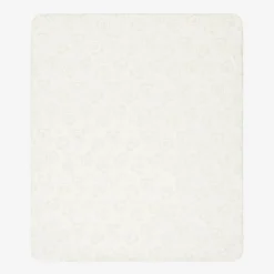 Guess Ivory Cotton Teddy Bear Blanket (92cm) Discount