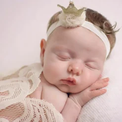 Cute Cute Ivory Crown Headband (4cm) Hot