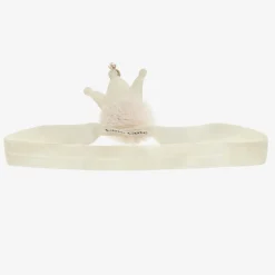 Cute Cute Ivory Crown Headband (4cm) Hot