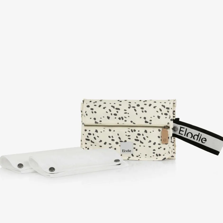 Elodie Ivory Dalmatian Print Changing Mat (84cm) Hot