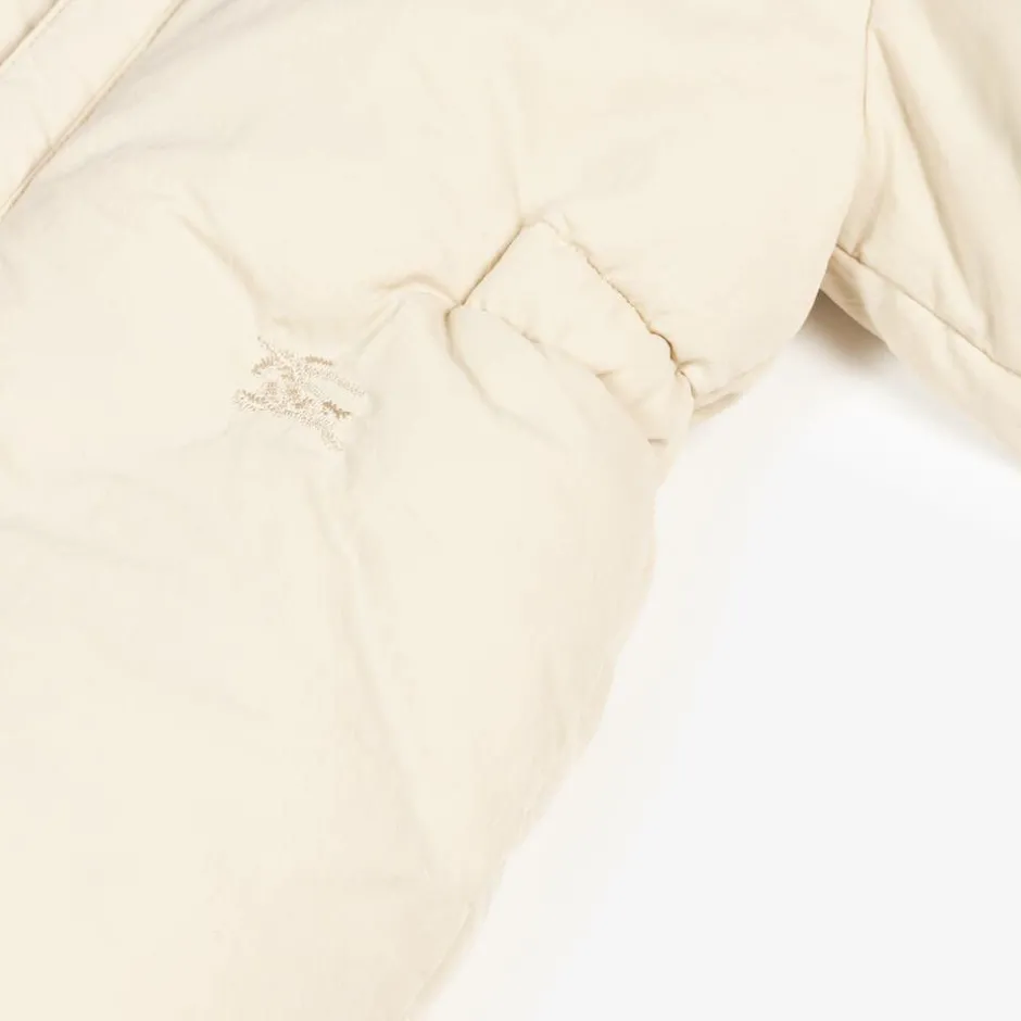 Burberry Ivory Down Padded Baby EKD Snowsuit Soap New