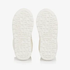 Moncler Enfant Ivory Down Padded Boots Online