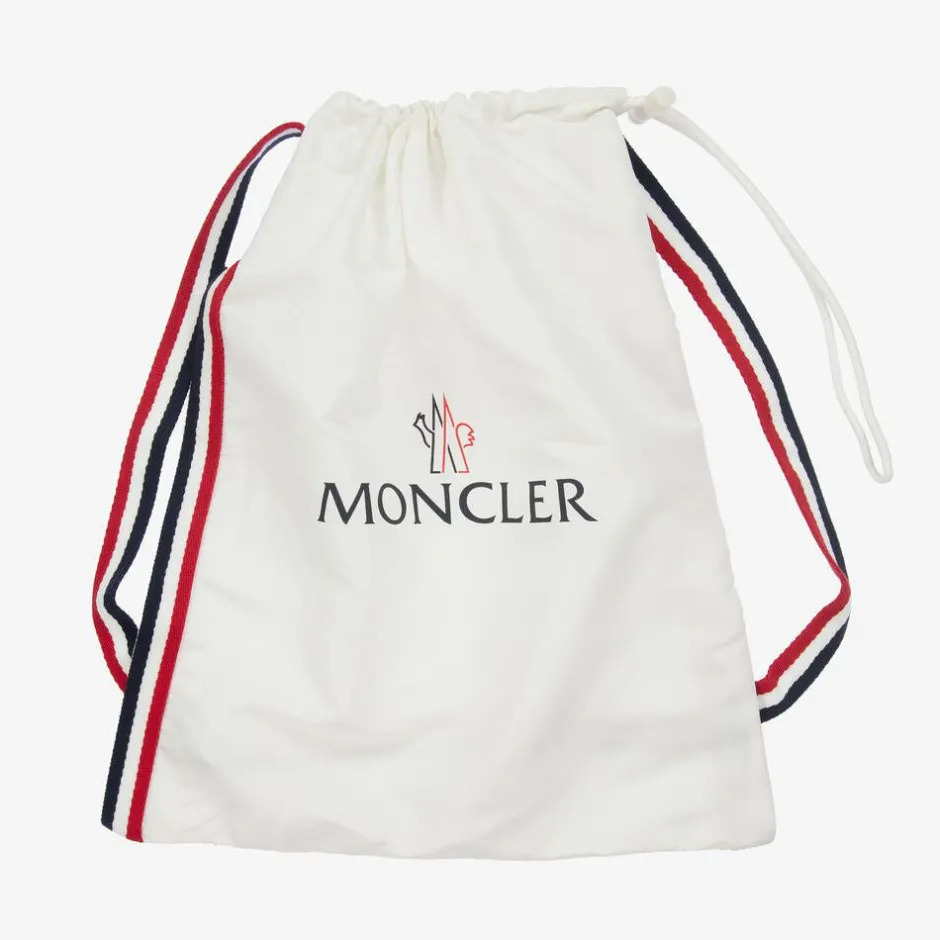Moncler Enfant Ivory Down Padded Boots Online