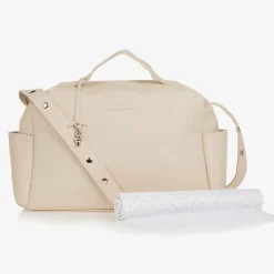Pasito a Pasito Ivory Faux Leather Changing Bag (35cm)