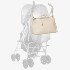 Pasito a Pasito Ivory Faux Leather Changing Bag (35cm)