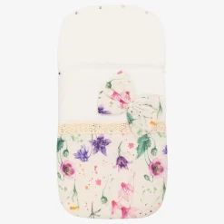 Beau KiD Ivory Floral Baby Nest (72cm) Best