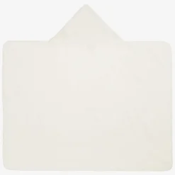 Bonpoint Ivory Hooded Cotton Baby Towel (92cm) Discount