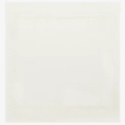 Mebi Ivory Knitted & Lace Blanket (88cm) Sale