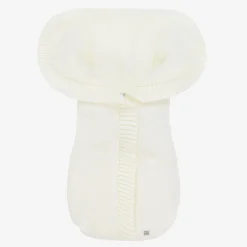 Minutus Ivory Knitted Baby Nest (75cm) Clearance