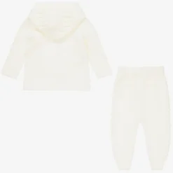 Beau KiD Ivory Knitted Baby Trouser Set New