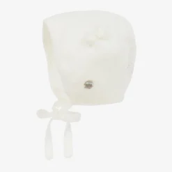 Artesanía Granlei Ivory Knitted Coat & Hat Set Best