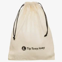 Tip Toey Joey Ivory Leather Baby Sandals New