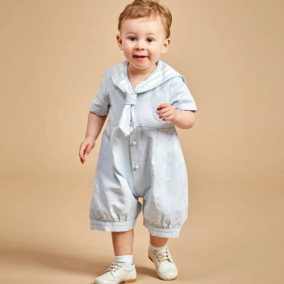 Childrens Classics Ivory Leather Brogue Shoes Discount