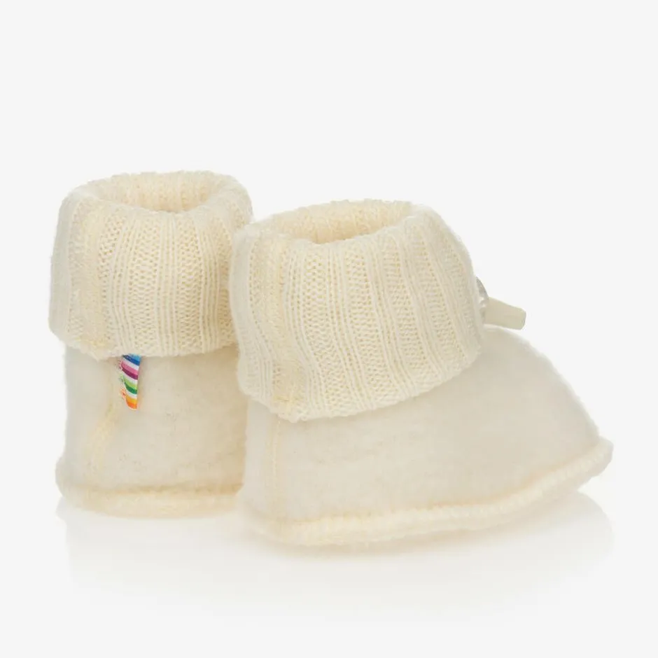Joha Ivory Merino Wool Booties Online
