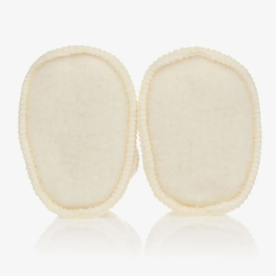 Joha Ivory Merino Wool Booties Online