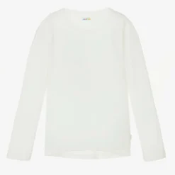 Joha Ivory Merino Wool Knitted Top Clearance