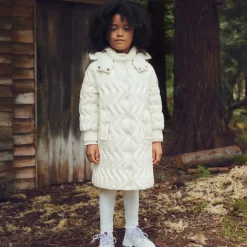 Moncler Enfant Ivory Milano Jersey Leggings Sale