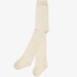 NaturaPura Ivory Organic Cotton Baby Tights
