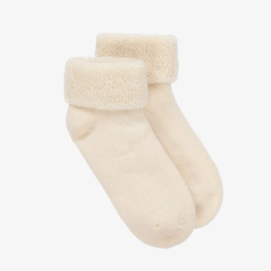 NaturaPura Ivory Organic Cotton Baby Socks Outlet