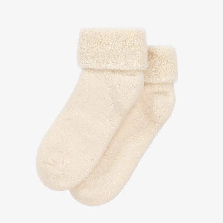 NaturaPura Ivory Organic Cotton Baby Socks Outlet
