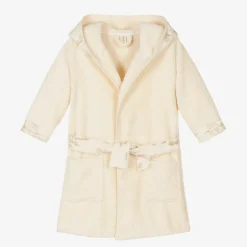 NaturaPura Ivory Organic Cotton Baby Bathrobe Online