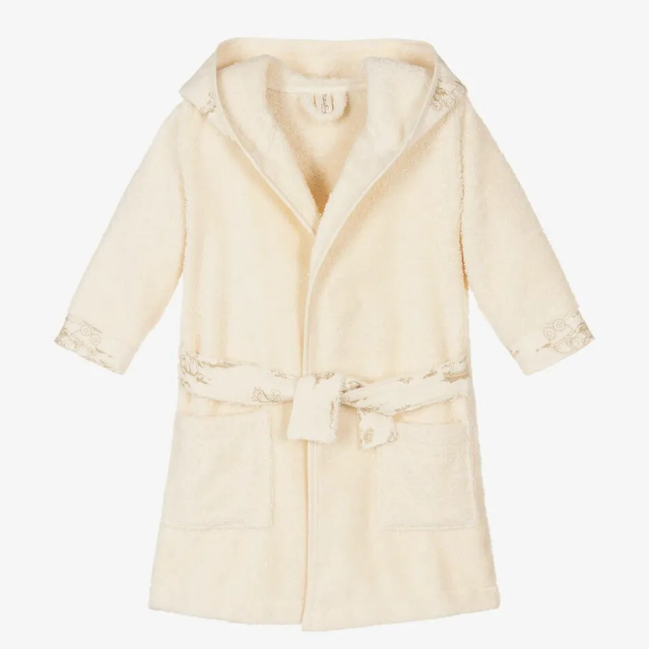 NaturaPura Ivory Organic Cotton Baby Bathrobe Online