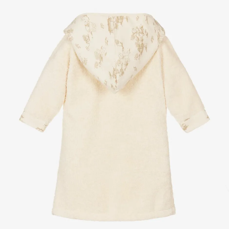 NaturaPura Ivory Organic Cotton Baby Bathrobe Online