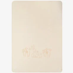 NaturaPura Ivory Organic Cotton Blanket (150cm) New