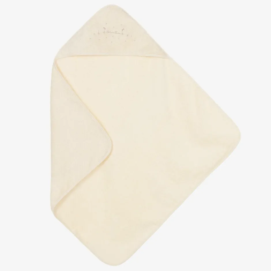 NaturaPura Ivory Organic Cotton Hooded Towel (75cm) Online