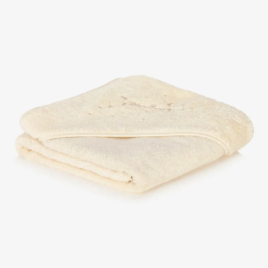 NaturaPura Ivory Organic Cotton Hooded Towel (75cm) Online