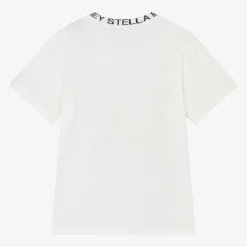 Stella McCartney Kids Ivory Organic Cotton T-Shirt New