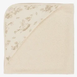 NaturaPura Ivory Organic Hooded Towel (75cm) Clearance